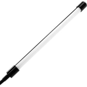 USB 20 LED gibljiva namizna svetilka črna 63cm črna