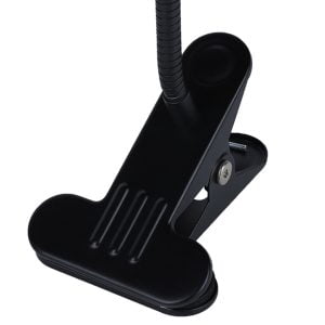 USB 20 LED gibljiva namizna svetilka črna 63cm črna
