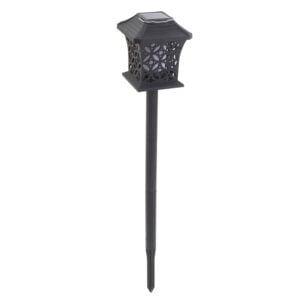 Solarna talna in stenska vrtna 12 LED svetilka laterna 16 a black light on a pole