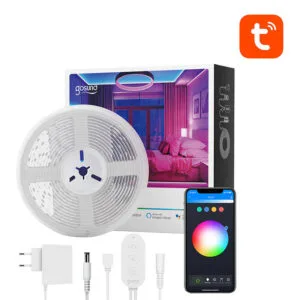 a fan and a phone with a remote control