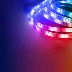 a close up of a light strip