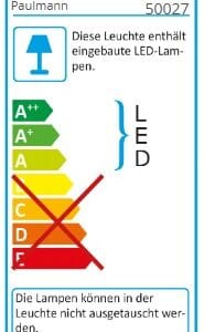 SmartHome LED RGBW vgradna plošča iz brušenega železa okrogla IP44