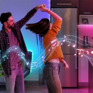 Pametni set WiFI LED trak RGBIC 5m PRO eWeLink Alexa Google assistant