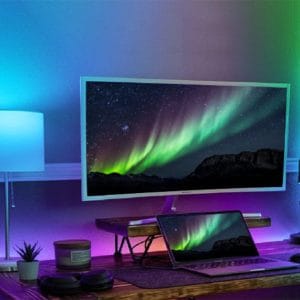 Pametni set WiFI LED trak RGBIC 5m PRO eWeLink Alexa Google assistant