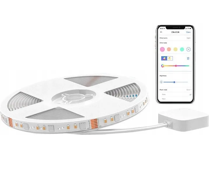 Smart set WiFI LED strip RGBWW 5m alexa google assistant - picture 3