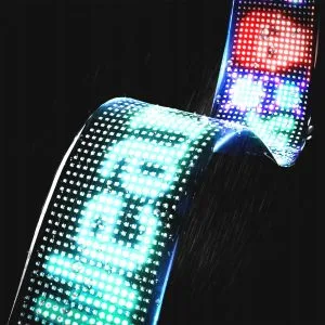 Flexible LED RGB billboard