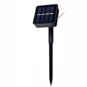 LED 50 toplo bela zunanja solarna dekorativna girlanda IP44 7m 8 funkcij