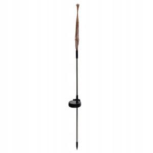 Set 2x LED hladno bela solarna dekorativna svetilka fontana steklena vlakna 89cm