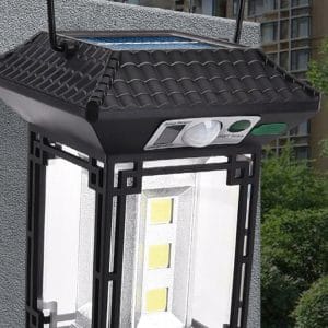 Alternative view of Potovalna aku. 2400mAh solarna LED luč za kampiranje s senzorjem USB daljinec