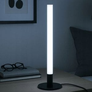 LED vertikalna namizna svetilka 3 barve svetlobe USB 40cm črna 11 LED vertikalna namizna svetilka 3 barve svetlobe USB 40cm črna