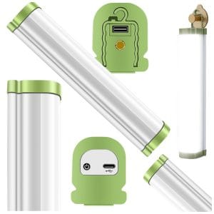 LEDsvet.si 15 LED aku. svetilka s senzorjem gibanja magnetna 31cm USB
