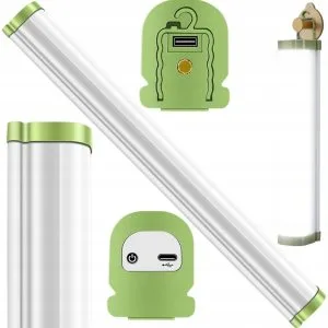LEDsvet.si 31 LED aku. svetilka s senzorjem gibanja magnetna 50cm USB