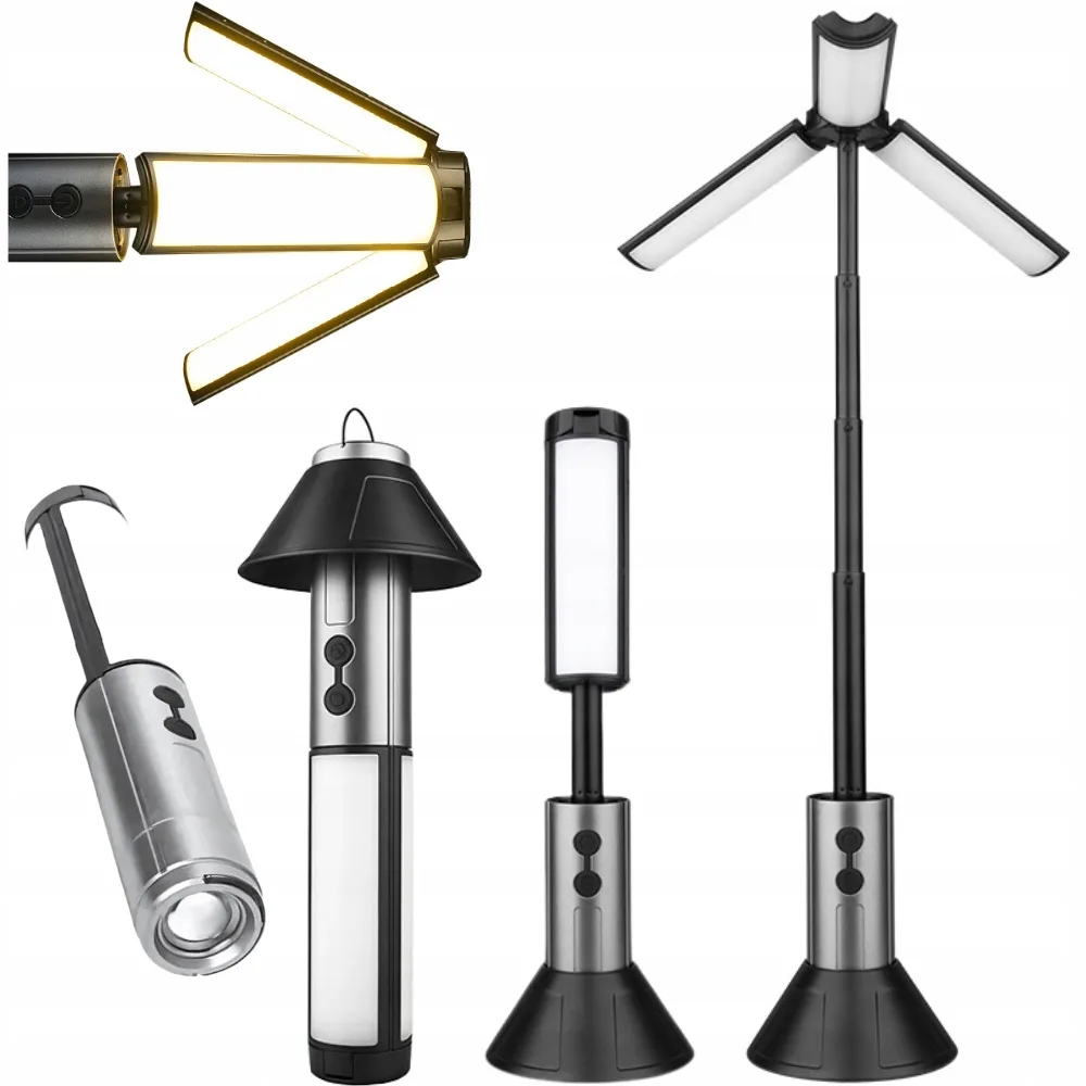 [ "3in1 Travel Telescopic LED Camping Lantern 3000mAh USB 52cm" ]