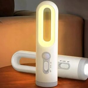 Alternative view of LED aku. nočna ročna svetilka s senzorjem gibanja USB bela