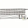Ortam TV aydınlatması için renkli LED şerit RGB 4x 50cm USB