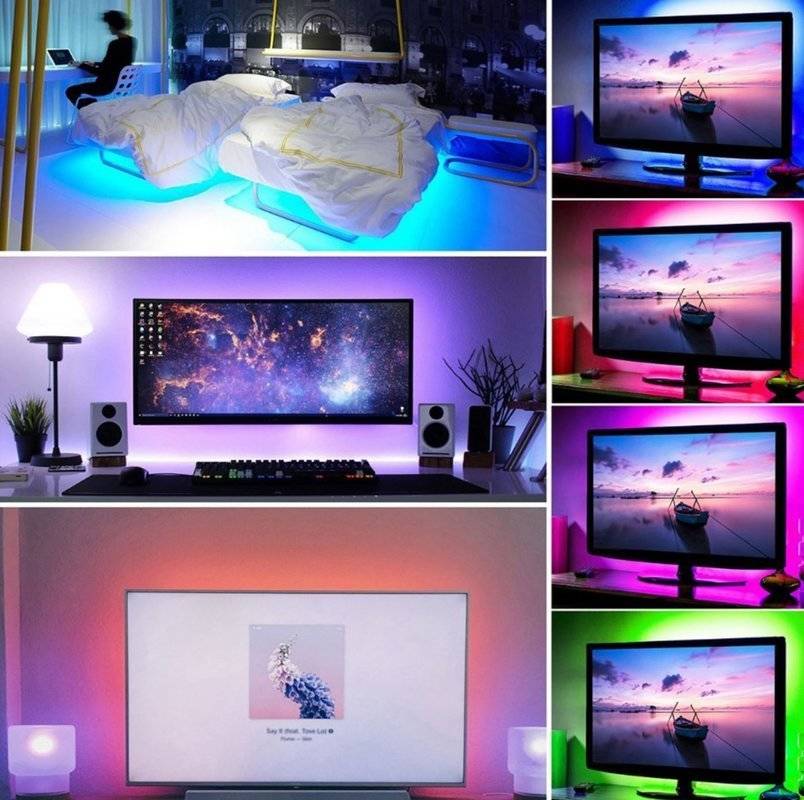 5m Set LED trak RGB IP20 300LED 3 RGB LED traka namotana na kolut s daljinskim upravljačem i adapterom