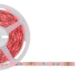 5m Set LED strip RGB IP20 SALE 13 Coil of RGB LED strip light glowing with vibrant multicolor neon light
