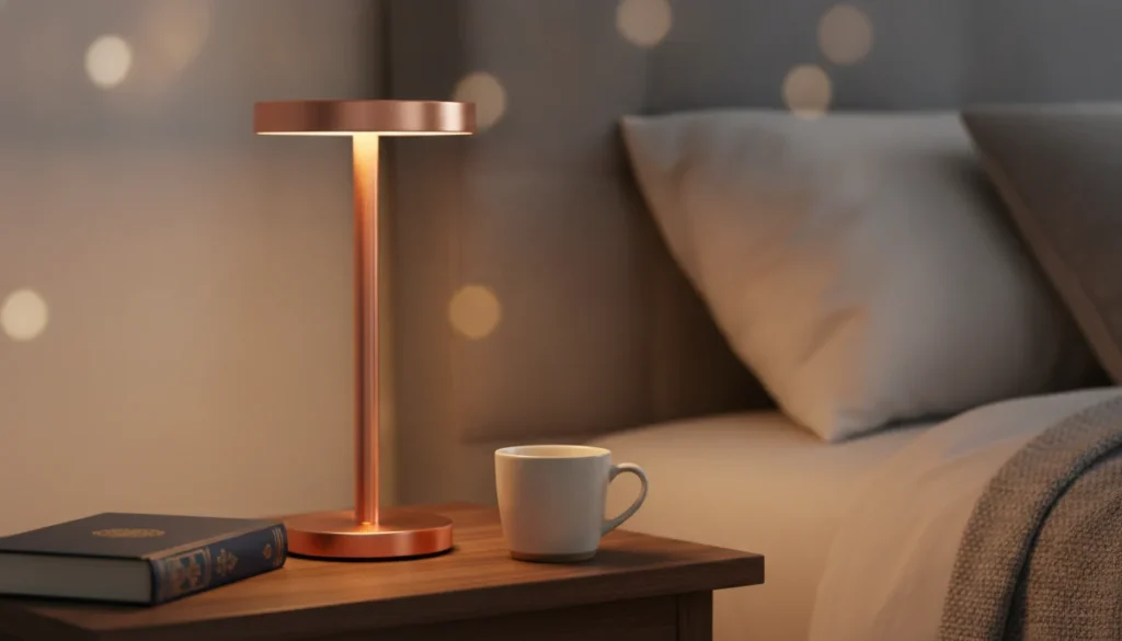 LED Namizna Svetilka Bakrena - USB, 3 Barve | Nakup