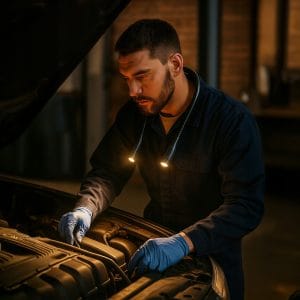 Upogljiva črna LED COB bralna svetilka za nošenje okoli vratu