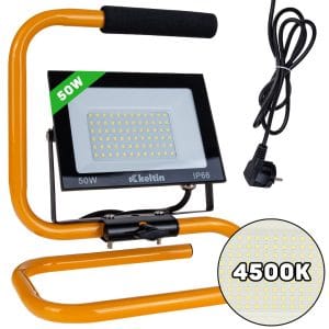 Prenosni 50W SMD LED gradbeni reflektor 4500K za osvetlitev delovišča