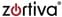 Zortiva logo in bold blue and green typography on a white background