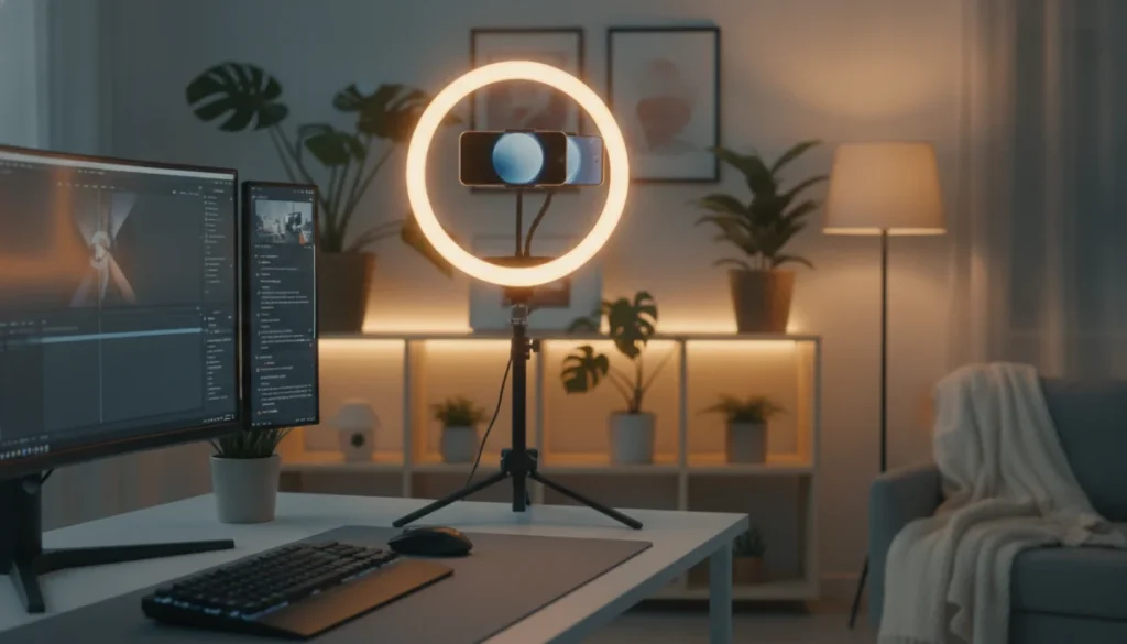 LED Selfie Lučka 33cm S Stativom | Kupi Po Ugodni Ceni 1 LED Selfie Lučka 33cm S Stativom | Kupi Po Ugodni Ceni